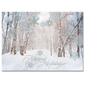 Winter Path Logo Card